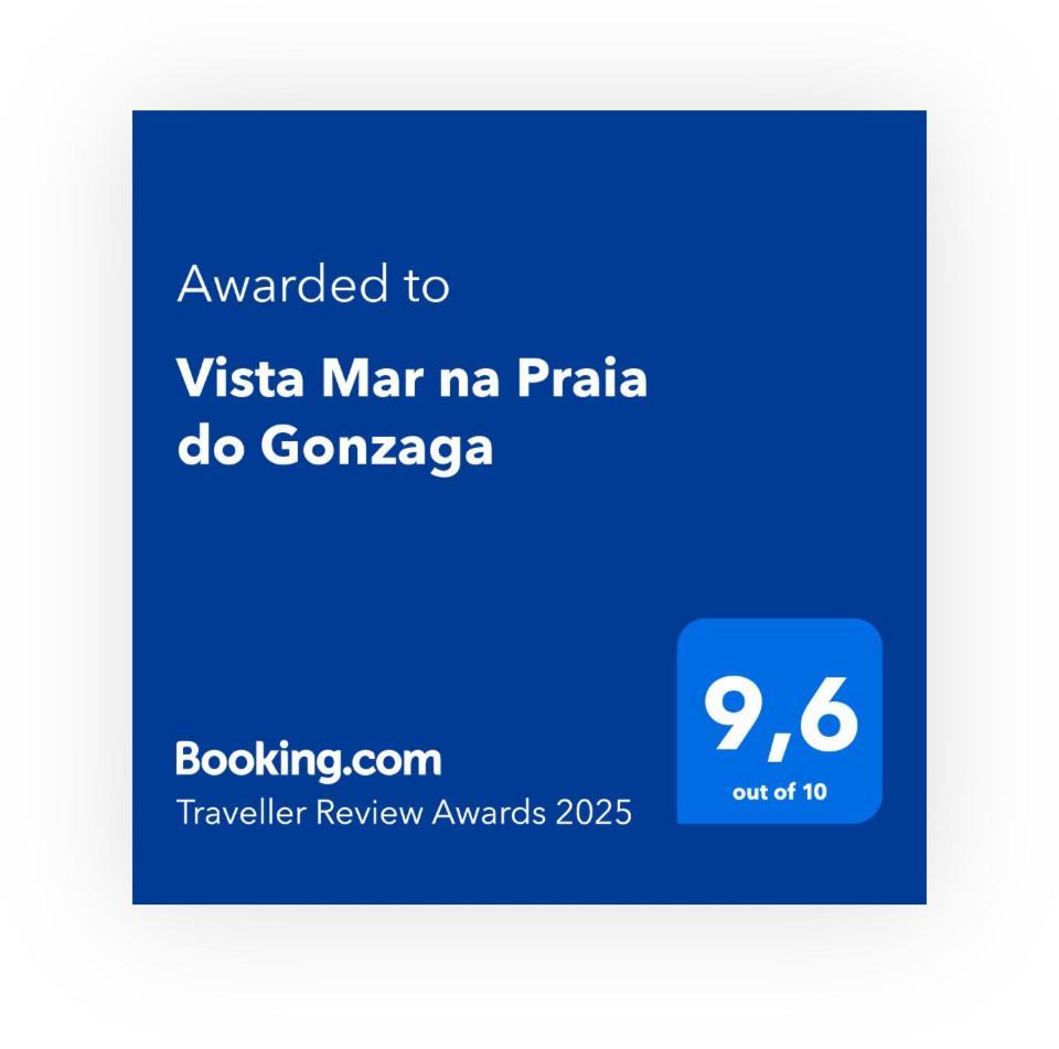 Vista Mar Na Praia Do Gonzaga Santos  Eksteriør billede